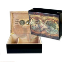Admiral Weltkarte Zigarrenhumidor