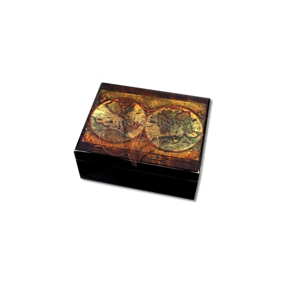 Admiral Weltkarte Zigarrenhumidor