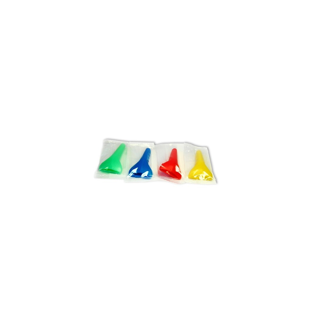 Hygienisches Shisha-Mundstück, neonfarben, ergonomisch, 100 Stück