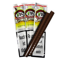 Blunts Platinum Blunts – Erdbeer-Kiwi (rot) – Dreierpackung Blunts und Tabak-Blunts