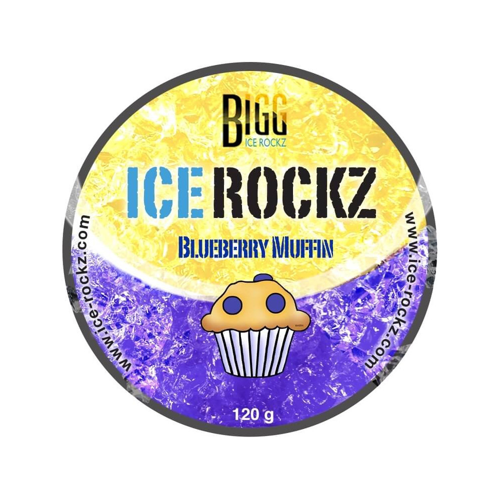 Ice Rockz Shisha-Steine – Blaubeermuffin 120 g