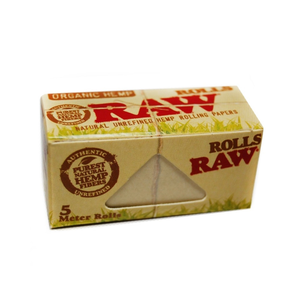 RAW Rolling Papers – Rolls Organics – Rolle 5 m