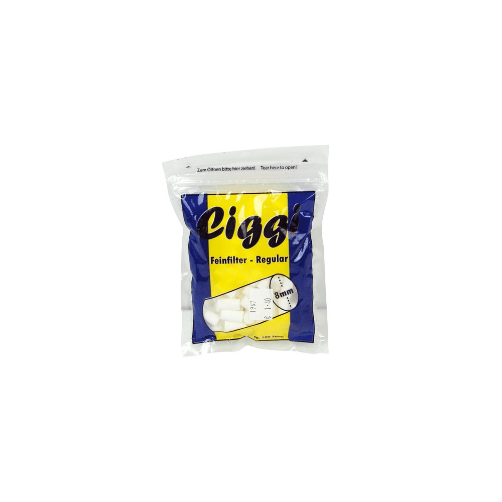 Ciggi Zigarettenfilter 8 mm / 100 Stück