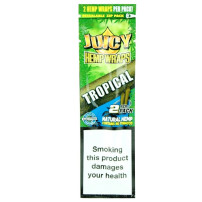 Saftige Hanf-Wraps – Tropisch