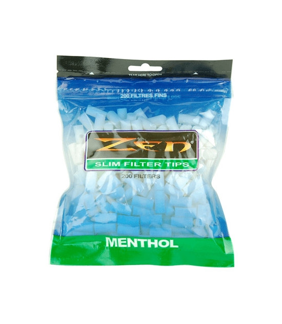 Zen Filter – Menthol Slim, 200 Stück