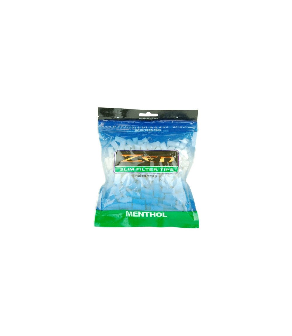 Zen Filter – Menthol Slim, 200 Stück
