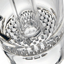 Bongo-Vorkühler in Wabenform – Detail des Wabenkühlers