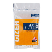Gizeh Slim Kohlefilter, 120 Stück
