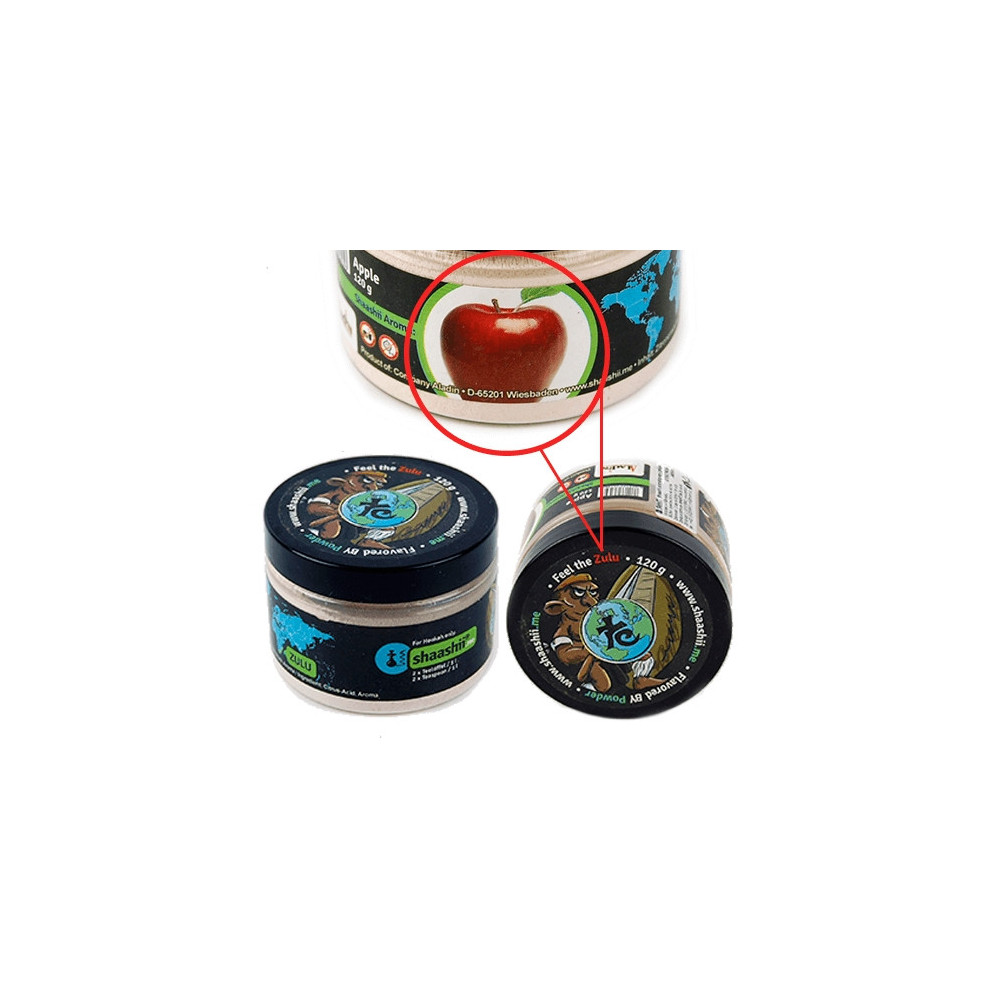 Shaashii-Pulver 120 g - Apfel