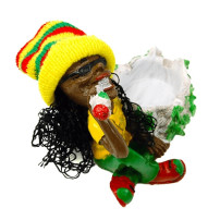 Keramischer Rastafari-Aschenbecher