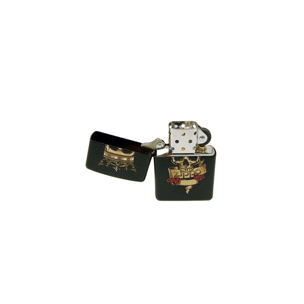 ZIPPO King Totenkopf Feuerzeug