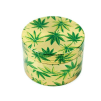 Grinder Grinder 4 Teile Marihuanablatt