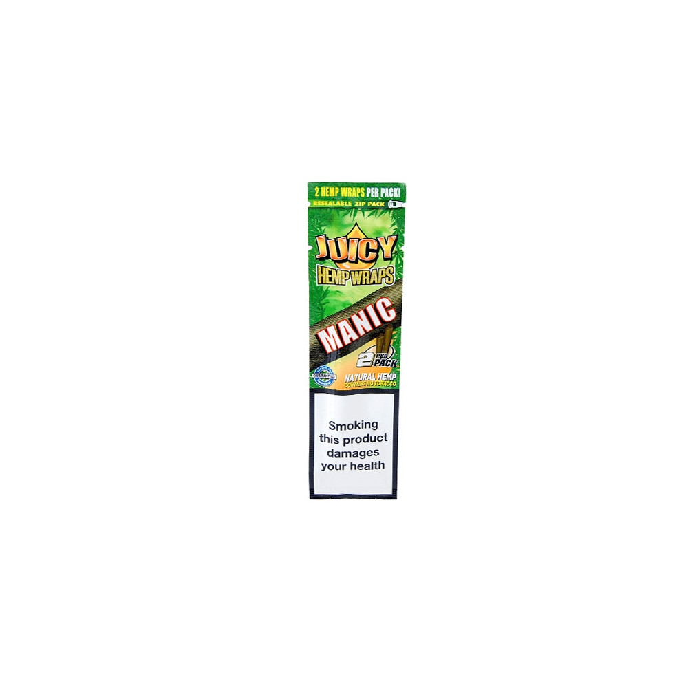 Blunty Juicy Hemp Wraps Manic - Mango Papaya
