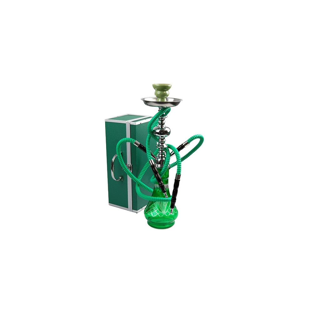 Habibi Wasserpfeife 50cm - grün