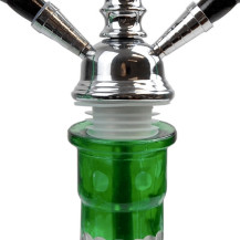 Habibi Wasserpfeife 50cm - grün