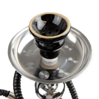 Habibi Wasserpfeife 50cm - schwarz