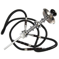 Habibi Wasserpfeife 50cm - schwarz