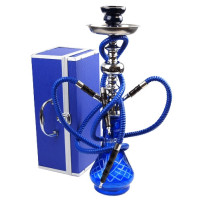 Haibi Wasserpfeife 50 cm - blau