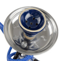 Haibi Wasserpfeife 50 cm - blau