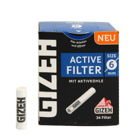 Gizeh Kohlefilter 6 mm