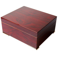 Zigarrenhumidor Rotes Set