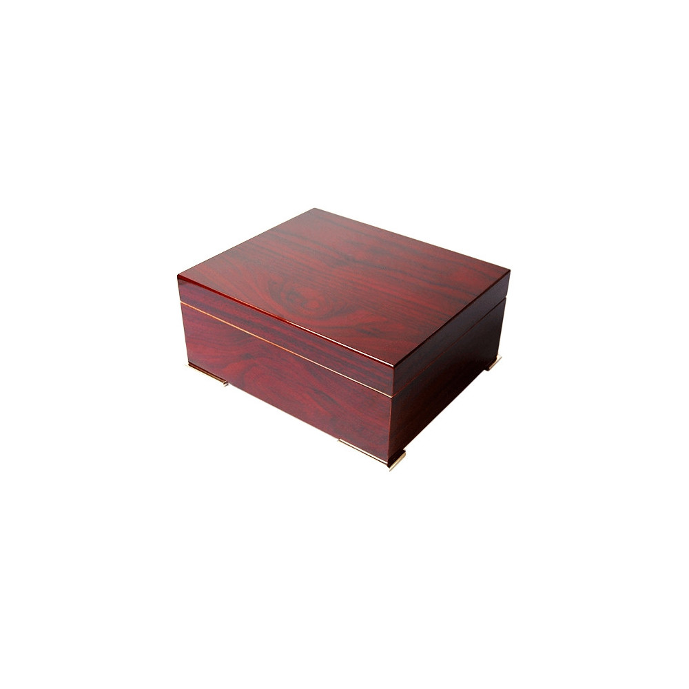 Zigarrenhumidor Rotes Set