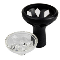 Samsaris Wasserpfeifenkrone (Silikon-Glas-Fusion)