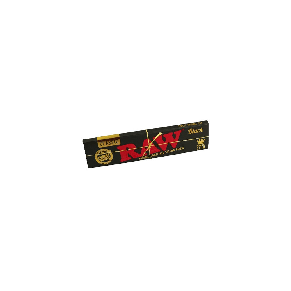 Papers RAW Classic King Size Slim Schwarz