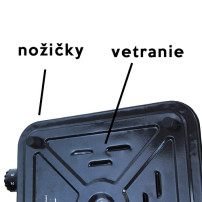 Holzkohlegrill 1000W