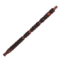 Mundstück aus Holz für Wasserpfeifenschlauch – Dekorativ, 38 cm