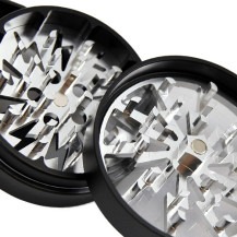 Metallschleifer, 4-teilig, silber