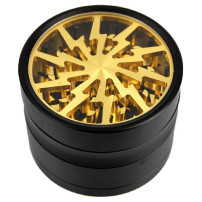 Metallschleifer, 4-teilig, Gold