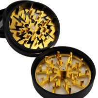 Metallschleifer, 4-teilig, Gold