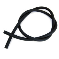 Silikonschlauch Soft-Touch Schwarz