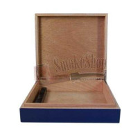 Office Blue 25 Zigarrenhumidor