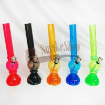 Acryl Bongo Mini mit Grinder