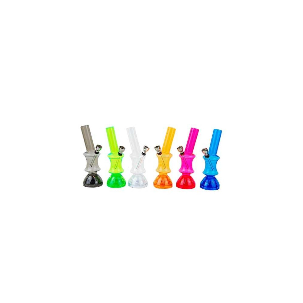 Acryl Bongo Mini mit Grinder