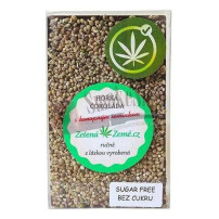 Dunkle Schokolade mit Hanfsamen 100 g