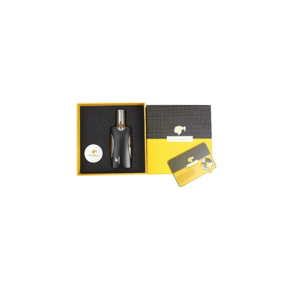 COHIBA großes schwarzes Feuerzeug