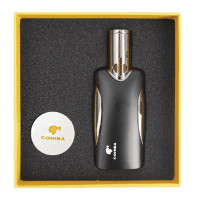 COHIBA großes schwarzes Feuerzeug