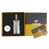 COHIBA großes silbernes Feuerzeug