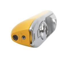 COHIBA Zigarrenfeuerzeug mit Cutter - gelb