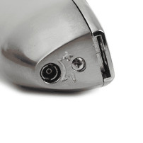 COHIBA Zigarrenfeuerzeug mit Cutter – silber