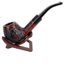 Gentelo gebogener Topf, rustikal braun