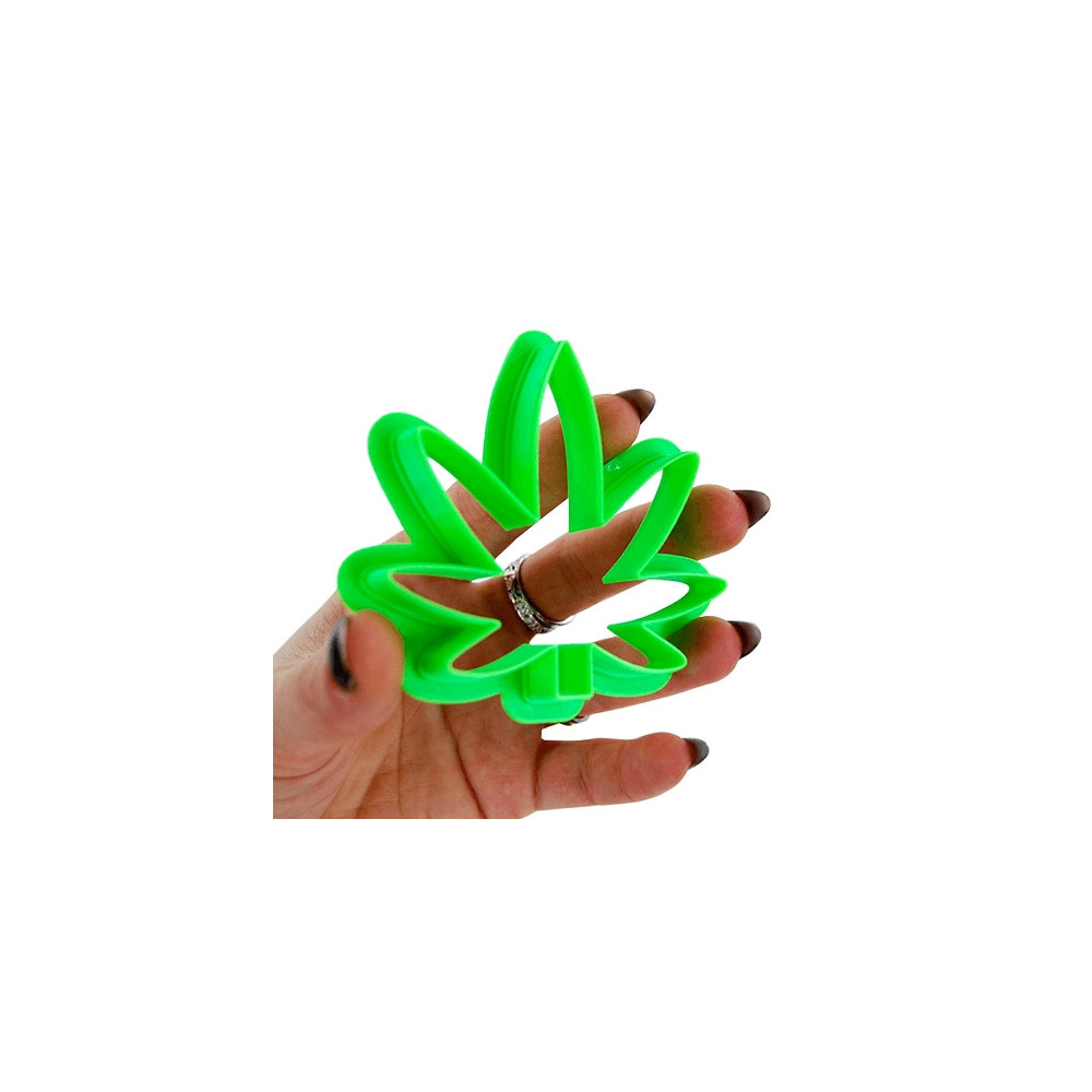 Ausstecher für Cannabisblätter