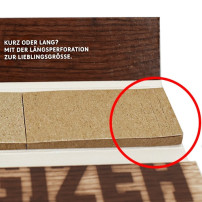 Gizeh Brown King Size Slim Zigarettenpapier + Filter
