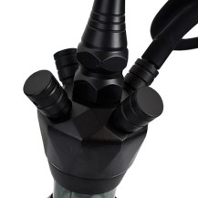 Hookah AMY Deluxe Diamond Matt Black