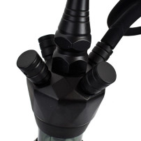 Hookah AMY Deluxe Diamond Matt Black