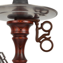 Hookah AMY Deluxe Bohemian Cut Braun