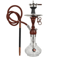Hookah AMY Deluxe Bohemian Cut Braun